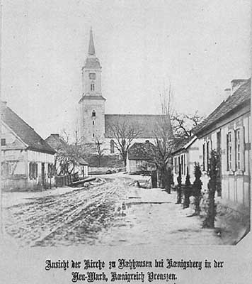 Old Photo of Nahausen church