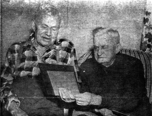 William and Fred Schukar, in Iowa City, Iowa, 1959