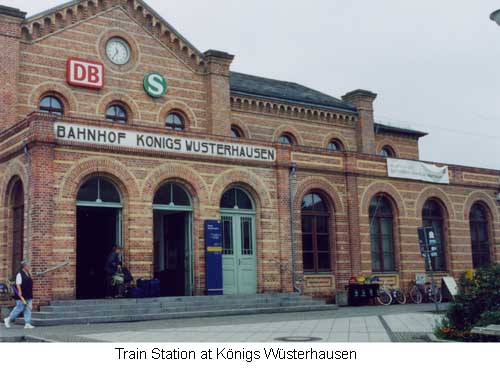 Train Station at Koenigs Wusterhausen