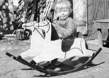 Richard Jr., in Rocking Horse