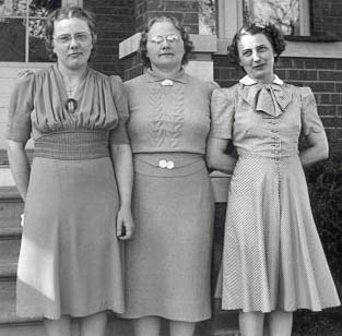 Selma, Hulda, Marie, in GI