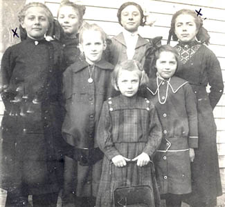 Girls, about 1915