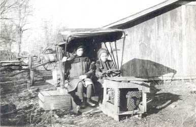Marie and Selma's Play Car