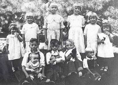 Lammers Kids, about 1931