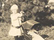 Hulda with Doll Buggy