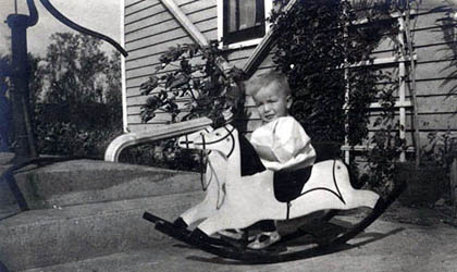Child on Rocking Horse