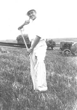 Rudy Scheffel on the Farm