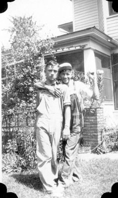 Lewis and Rudy Scheffel